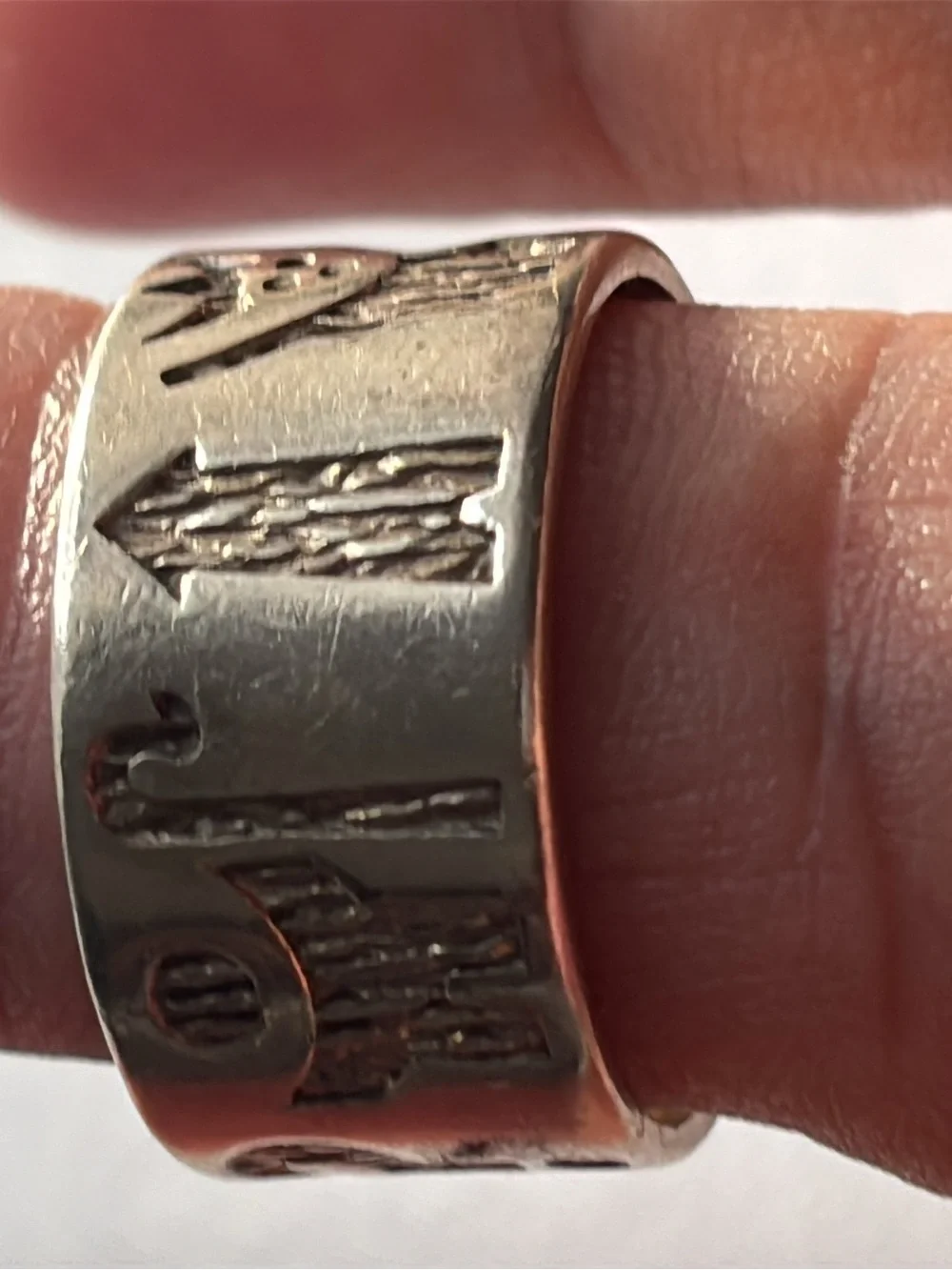 Sterling Silver Story Telling History of Ireland Band Ring